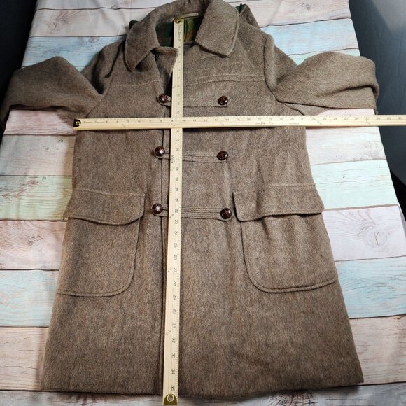 Vintage Herren Lodenfrey München Wool Blend Duffel Coat, Men's Large - Picture 6 of 9